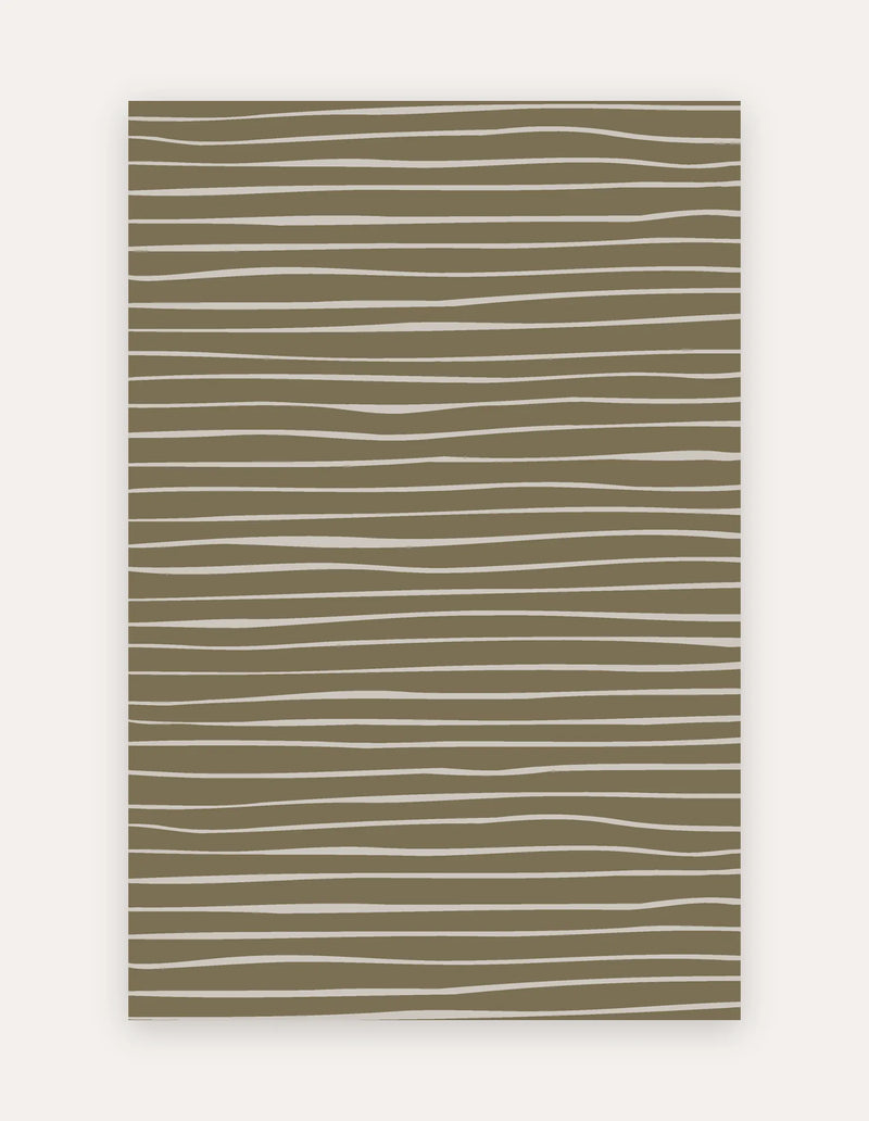 Wavy Olive mat