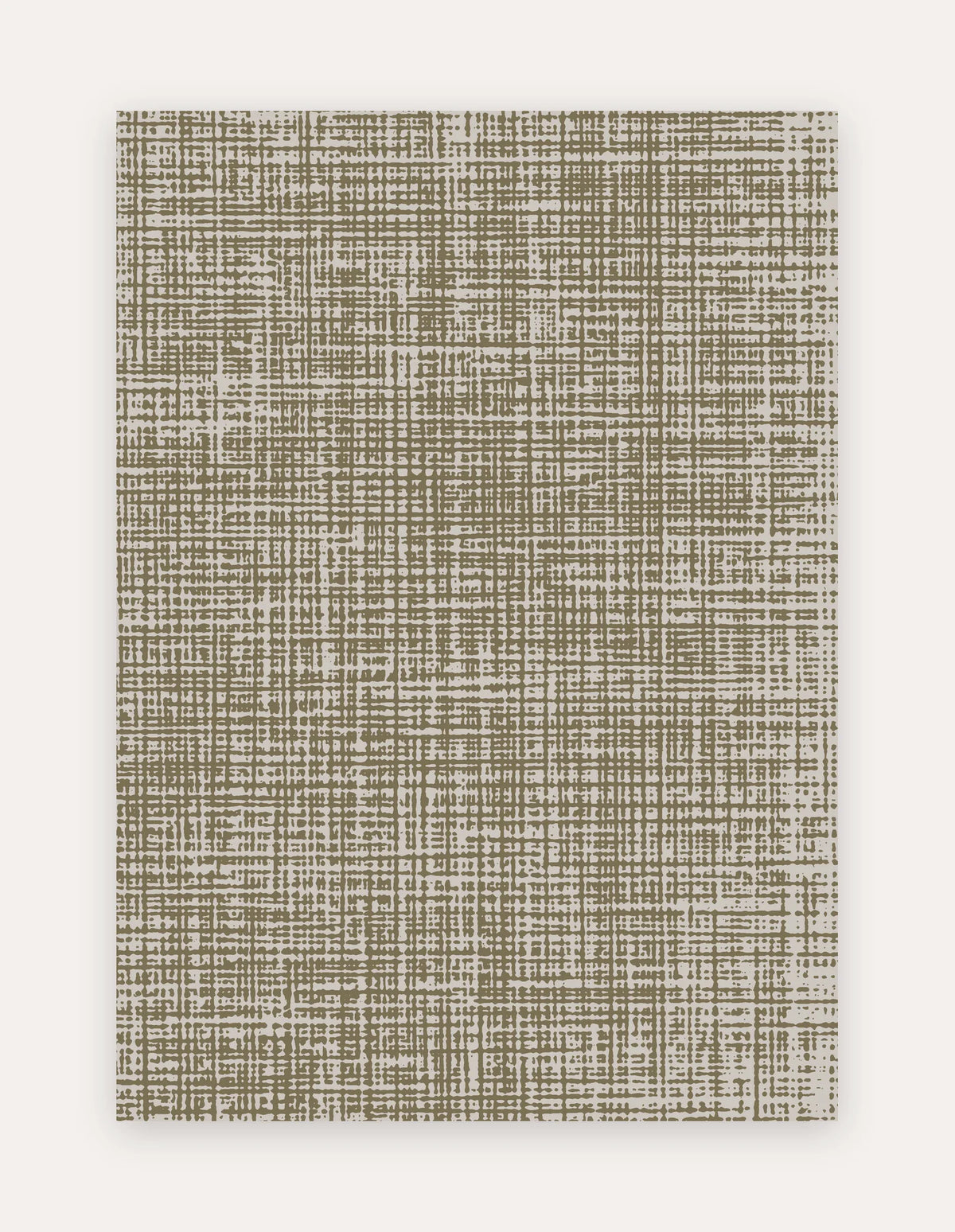 Sloane Olive Oversized Mat
