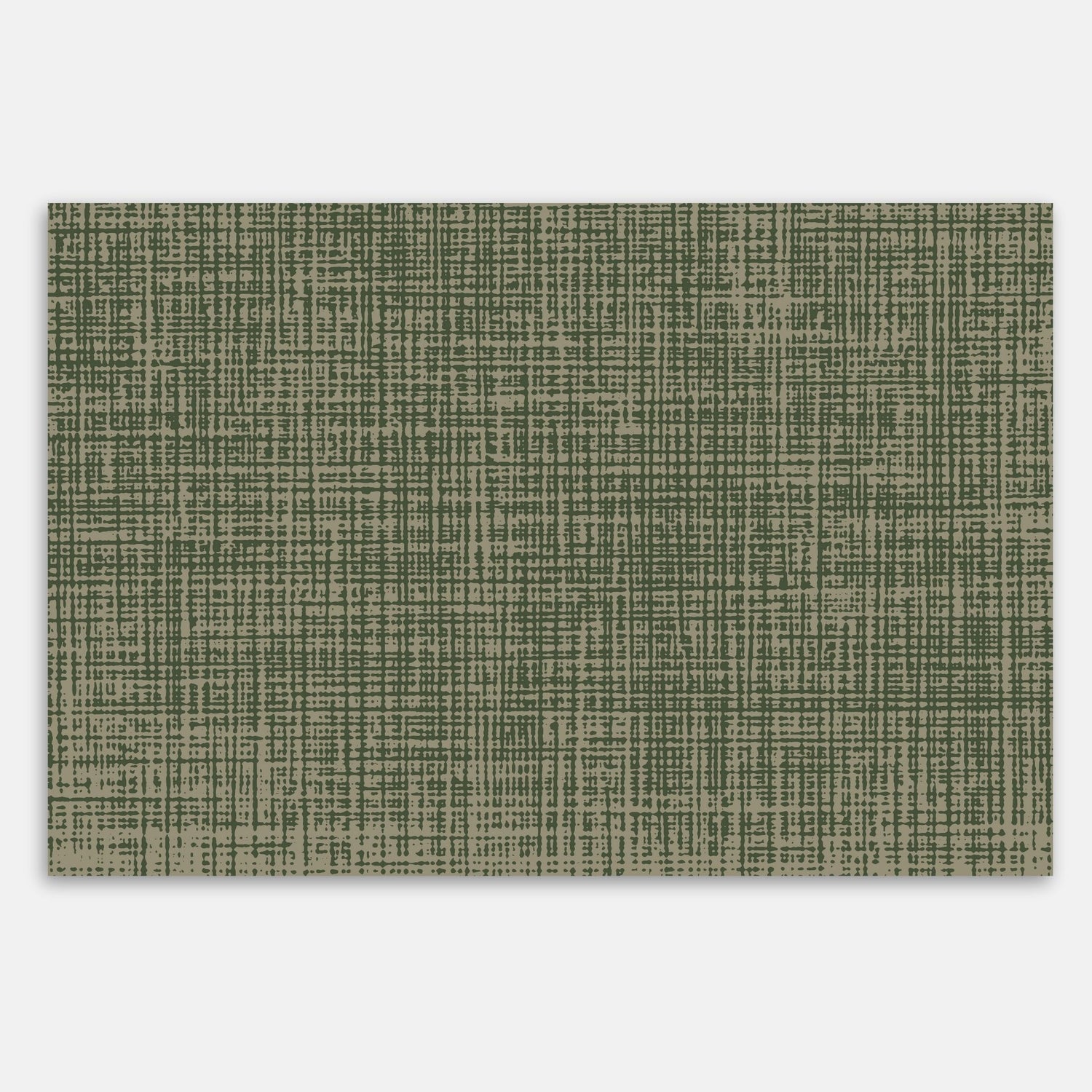 Swankymat green textured non-toxic foam baby play mat and exercise mat with modern grid pattern.
