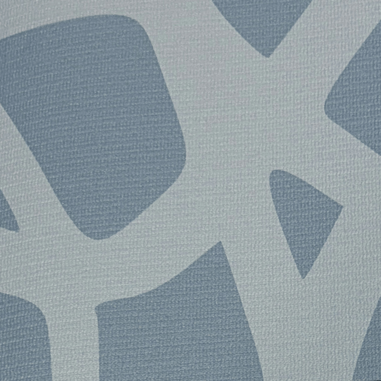 Swankymat Doodle Hazy Blue non-toxic eco-friendly exercise mat and play mat closeup print
