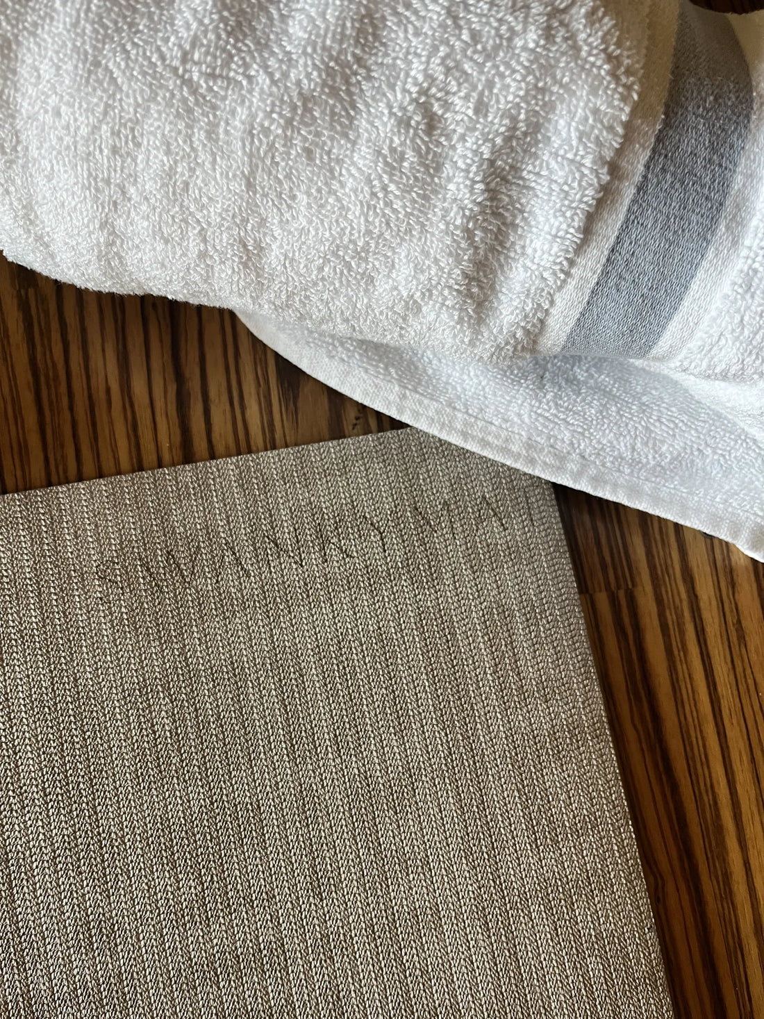 Swankymat branded fitness mat