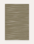 Wavy Olive Oversized Mat