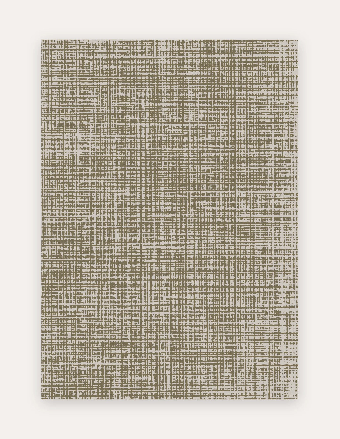 Sloane Olive Oversized Mat