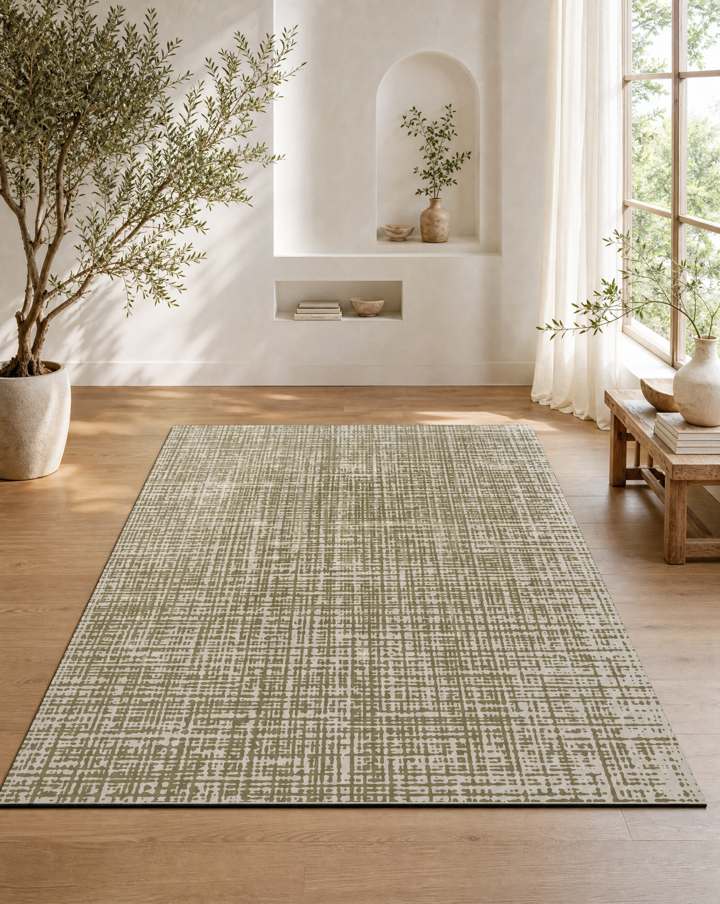 Sloane Olive Oversized Mat