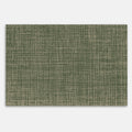 Swankymat green textured non-toxic foam baby play mat and exercise mat with modern grid pattern. 