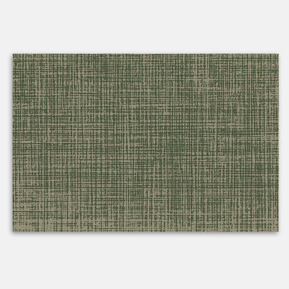 Swankymat green textured non-toxic foam baby play mat and exercise mat with modern grid pattern. 