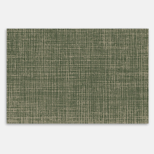 Swankymat green textured non-toxic foam baby play mat and exercise mat with modern grid pattern. 