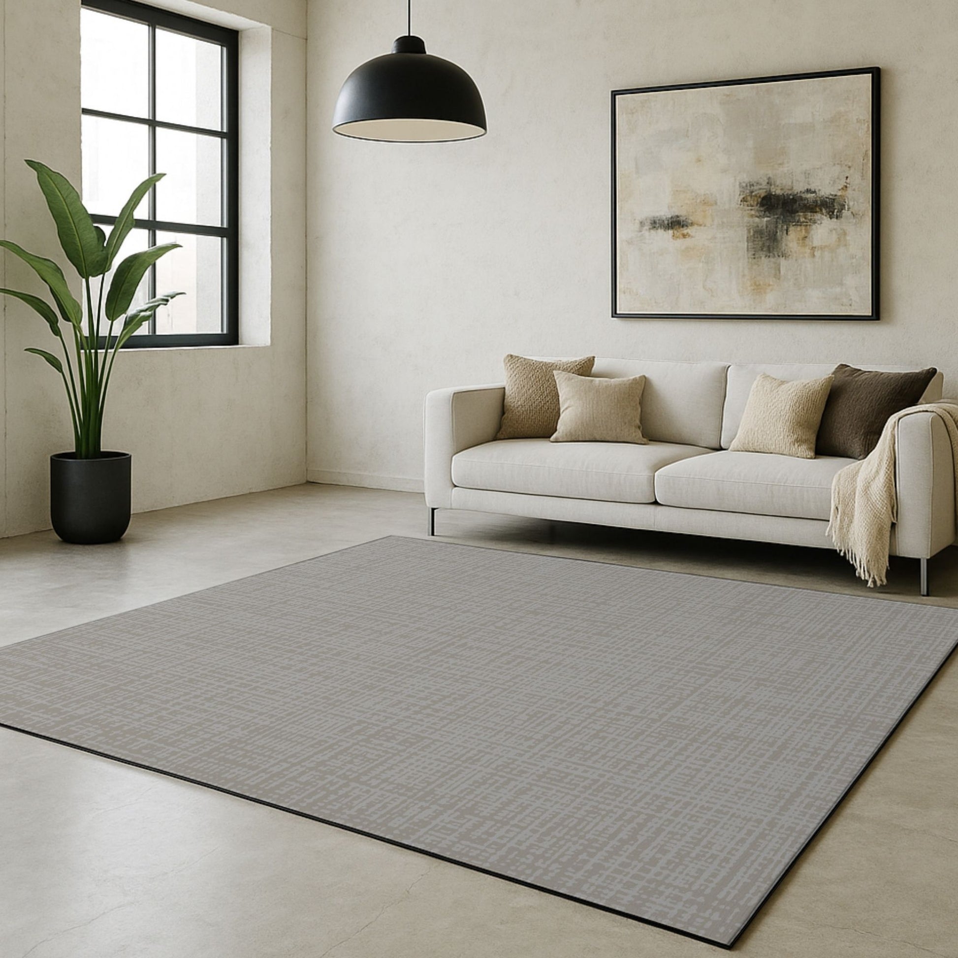 Sloane baby play mat for tummy time and exercise in neutral tan pattern