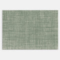Swankymat green textured non-toxic foam play mat and exercise mat with modern grid pattern. 