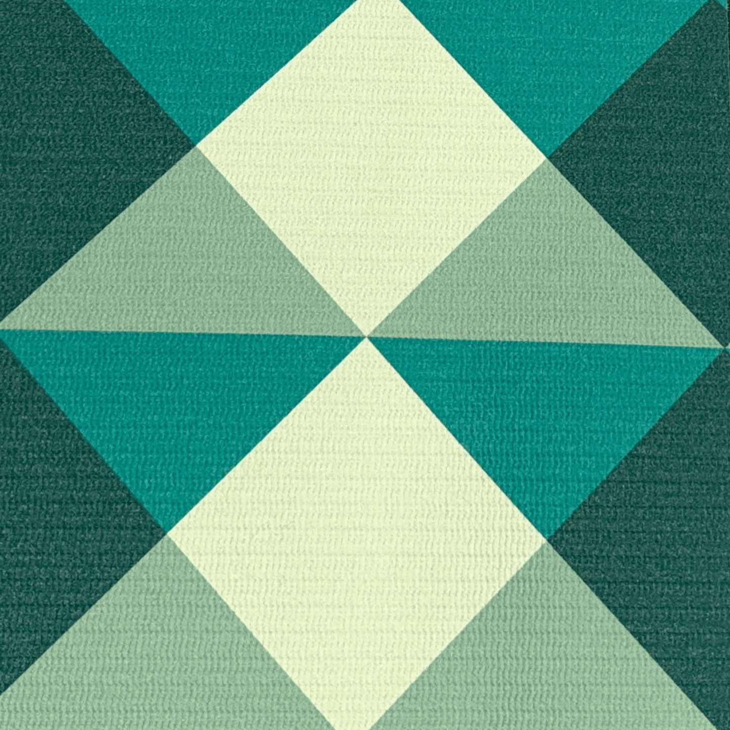 Swankymat Isla Jade non-toxic eco-friendly exercise mat and play mat closeup geometric detail