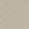 Swankymat non-toxic eco-friendly extra large exercise mat and play mat in Maisy Dune modern brown geometric pattern