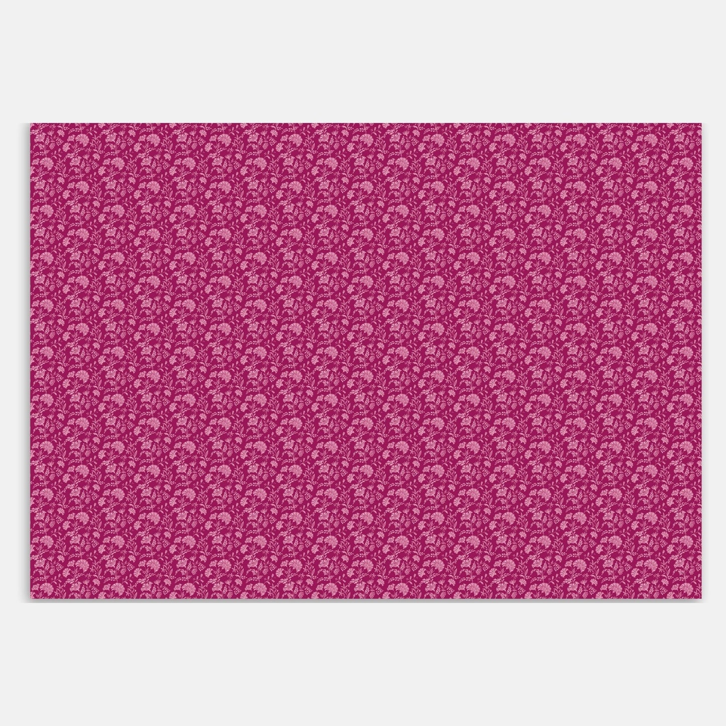 Swankymat non-toxic foam play mat and exercise mat with pink floral pattern for living rooms, nurseries, or workouts.