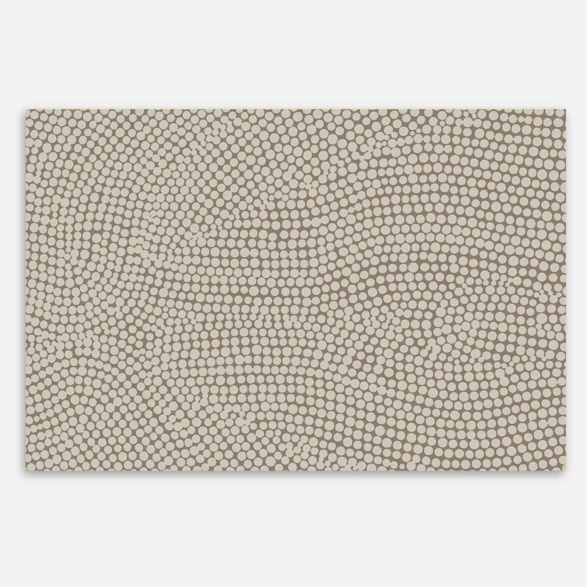 Swankymat non-toxic foam play mat with sandstone circle pattern for home and playroom use.