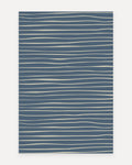 Swankymat Wavy Cove non-toxic foam play mat and exercise mat, 6x9 ft size, Wavy pattern shown flat from above